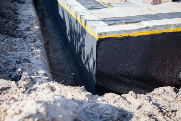 Professional Vapor Barrier Installation technician working in South Byron, NY
